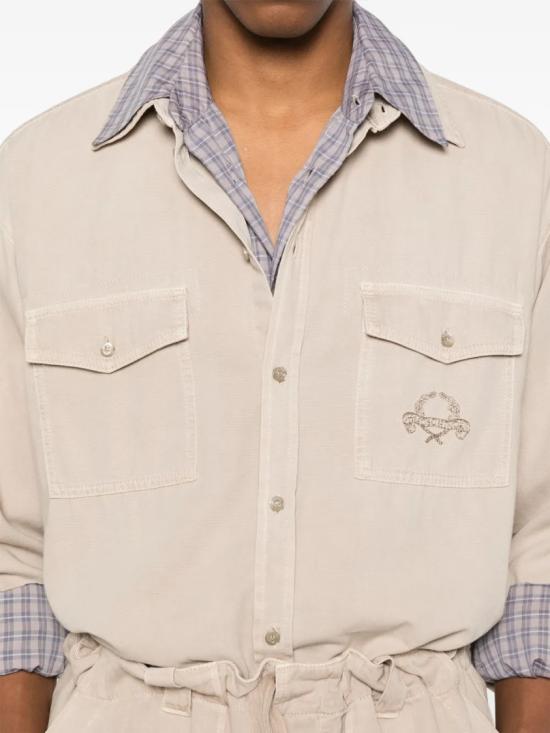 25SS 모스키노 긴팔 셔츠 A02240221 Neutrals - MOSCHINO