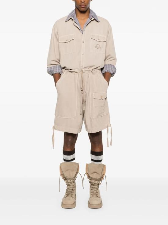  모스키노 긴팔 셔츠 A02240221 Neutrals - MOSCHINO