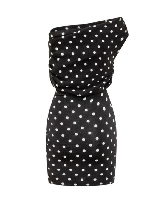 26SS 셀프 포트레이트 숏 원피스 6597371 Black