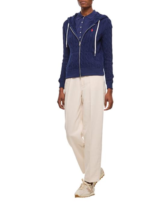  폴로 랄프로렌 후드 티셔츠 211959124001NEWPORTNAVY Blue - POLO RALPH LAUREN