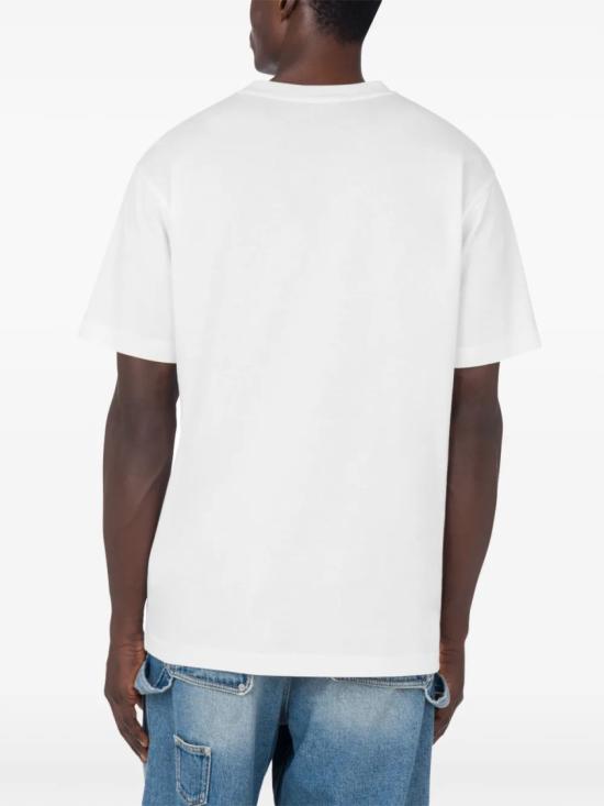 25SS 모스키노 반팔 티셔츠 A07060241 White - MOSCHINO