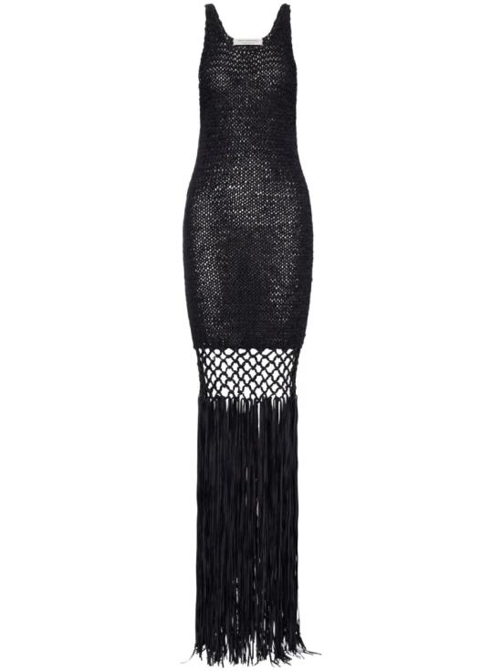 25SS 필로소피 롱 원피스 A04832103 Black