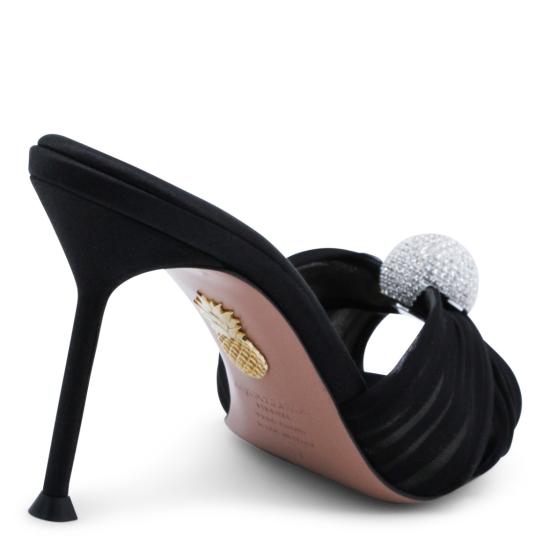 26SS 아쿠아주라 샌들 MSYMIDM0CHA000 Black - AQUAZZURA