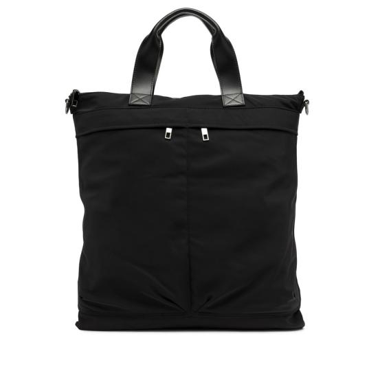 25FW 지아니 끼아리니 토트백 BSUB19465 NYL PL 097 Black