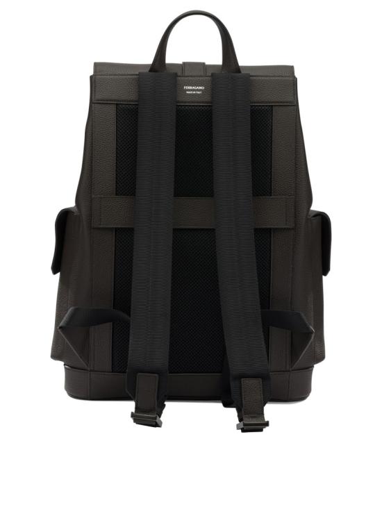 26SS 살바토레 페라가모 백팩 0784955 Black - SALVATORE FERRAGAMO