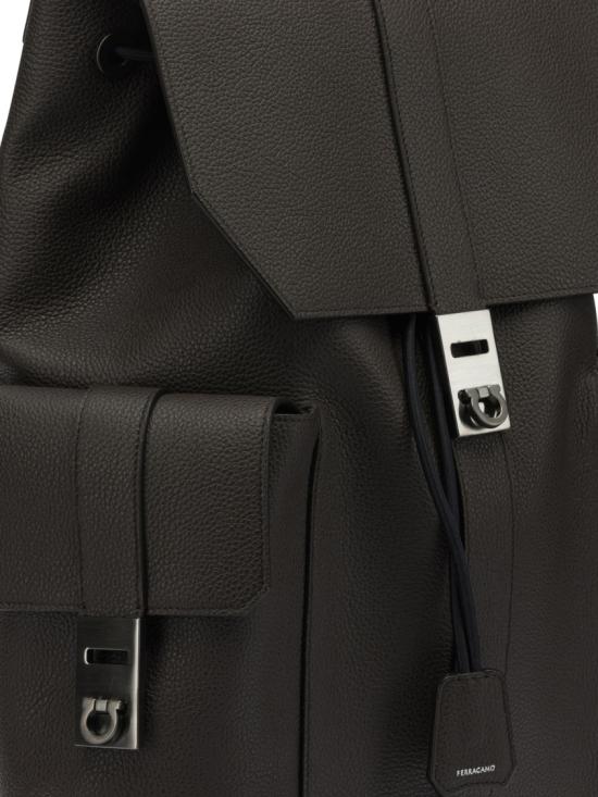 26SS 살바토레 페라가모 백팩 0784955 Black - SALVATORE FERRAGAMO