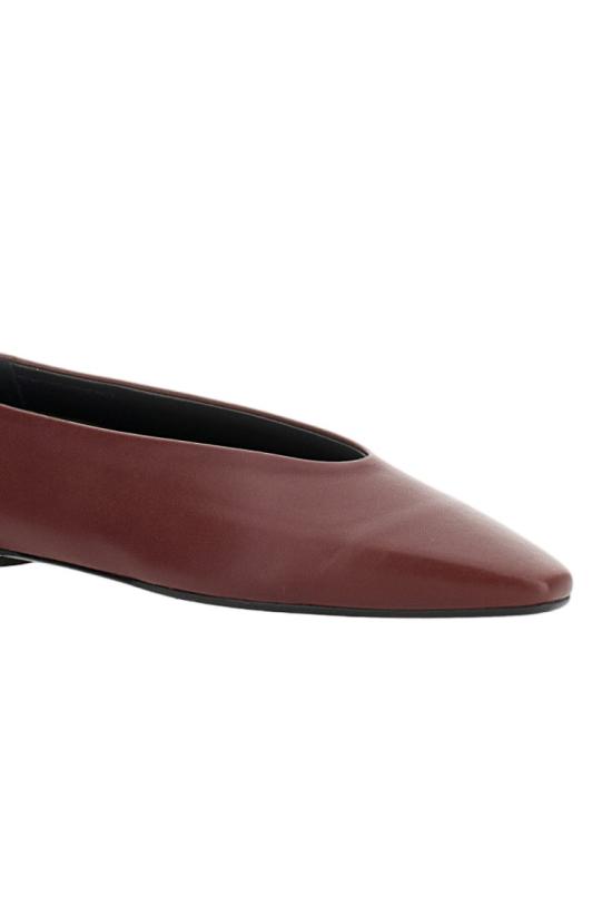 26SS 에이드 플랫 슈즈 A11FLVALS08FL129SS25955007PORT Red - AEYDE