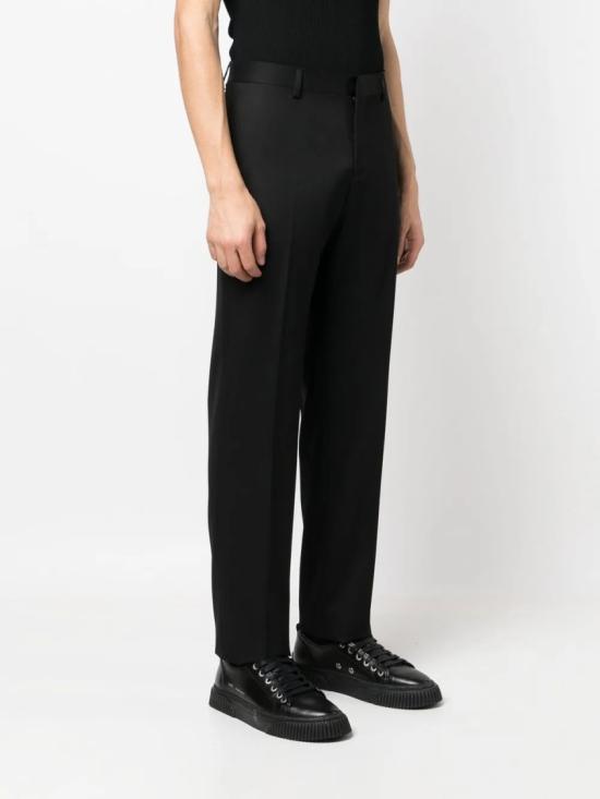  모스키노 스트레이트 팬츠 0352203 Black - MOSCHINO