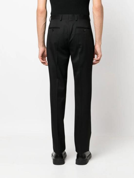  모스키노 스트레이트 팬츠 0352203 Black - MOSCHINO