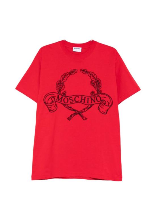 26SS 모스키노 반팔 티셔츠 A0722 0241 1115 Red