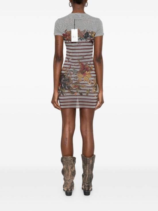 26SS 장 폴 고티에 미디 원피스 DR114 M014P 5690 Grey - JEAN PAUL GAULTIER