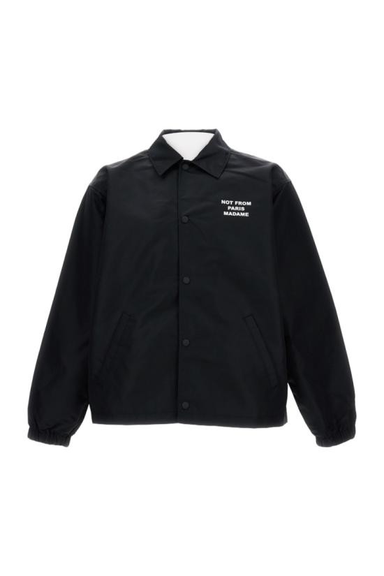  드롤드무슈 자켓 PERMJT183PA014BL Black - DROLE DE MONSIEUR