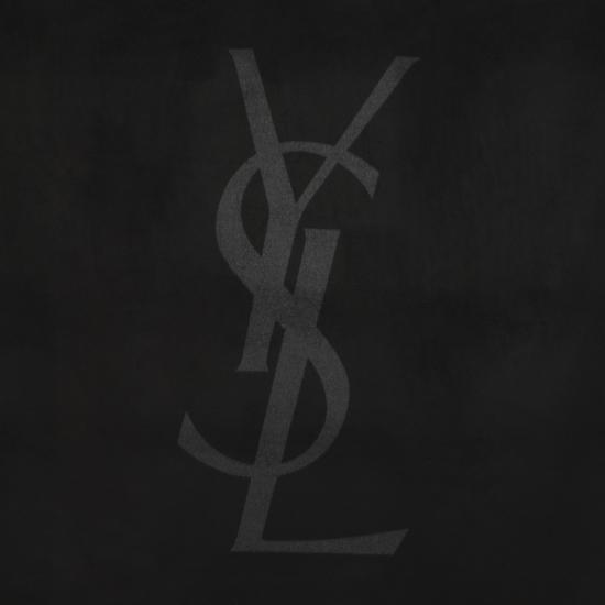 25FW 생로랑 머플러/스카프 835846 3Y009 Black - SAINT LAURENT