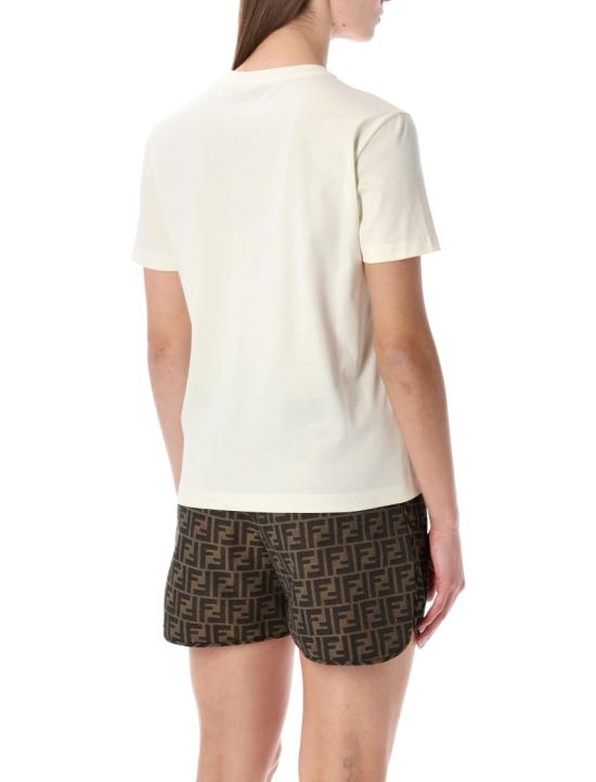 26SS 펜디 반팔 티셔츠 FS7254AW8Q White - FENDI