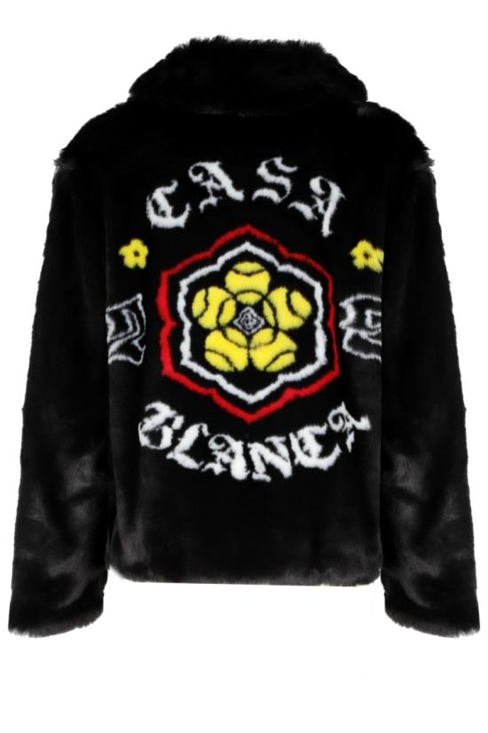 25FW 카사블랑카 자켓 WAW25JK42901 097 Black - CASABLANCA