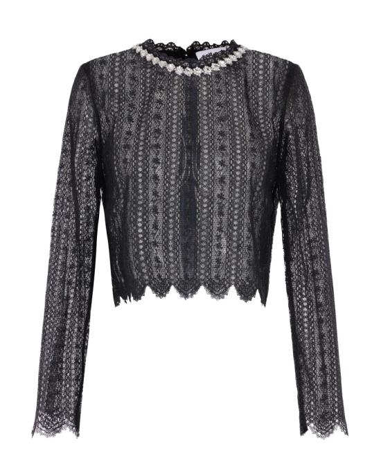 26SS 셀프 포트레이트 긴팔 티셔츠 7152996 Black