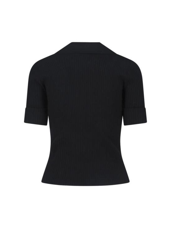26SS 쿠레쥬 반팔 티셔츠 126MPO053FI00019999 Black - COURREGES