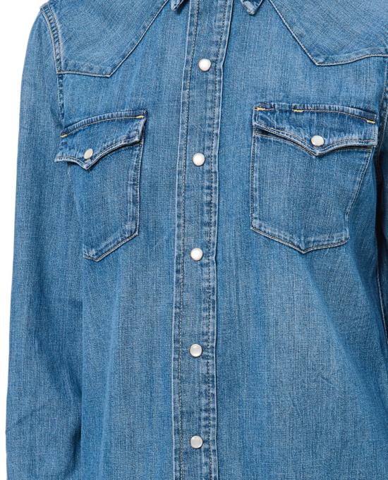  폴로 랄프로렌 데님 셔츠 211969402001CANARIAWASH Blue - POLO RALPH LAUREN