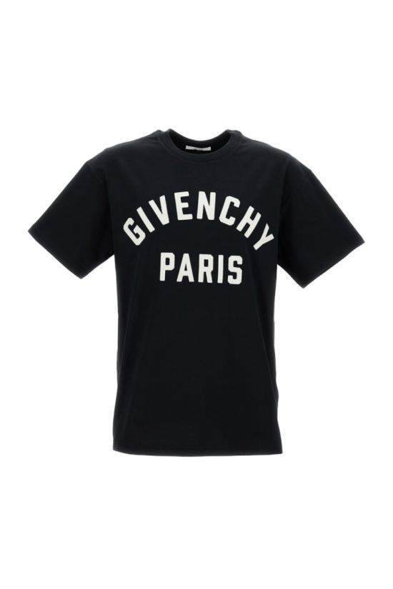 26SS 지방시 반팔 티셔츠 BM71NK3YRS004 Black