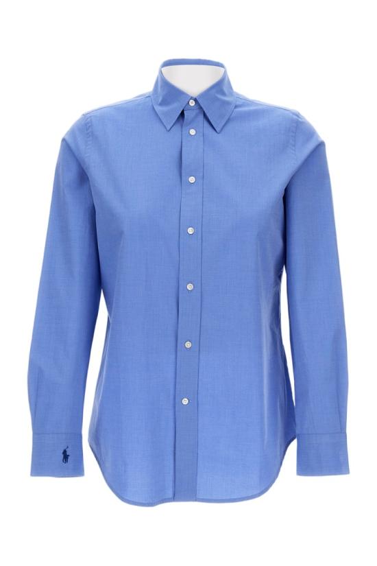 폴로 랄프로렌 포니로고 코튼 셔츠 211941509001BLUE