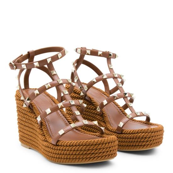26SS 발렌티노 가라바니 샌들 8W2S0F95BAEN58 Brown - VALENTINO GARAVANI