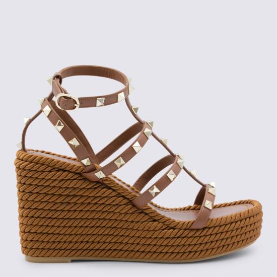 26SS 발렌티노 가라바니 샌들 8W2S0F95BAEN58 Brown - VALENTINO GARAVANI