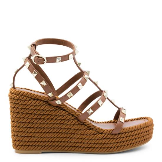 26SS 발렌티노 가라바니 샌들 8W2S0F95BAEN58 Brown