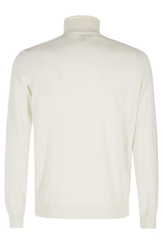 25FW 필리포 드 로렌티스 터틀넥 DV1ML WC12R 097 White - FILIPPO DE LAURENTIIS