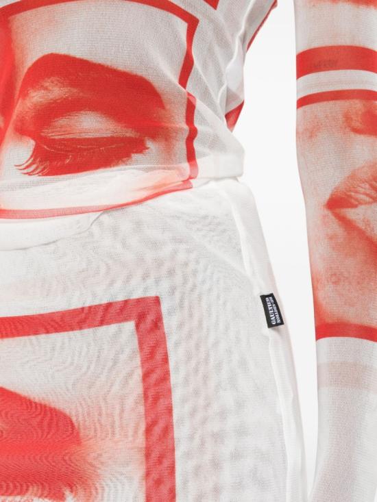 26SS 장 폴 고티에 롱 스커트 SK042 M021P 013014 White - JEAN PAUL GAULTIER