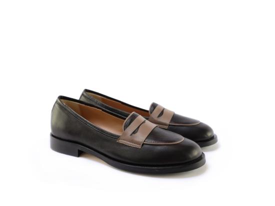 25FW 톤구 플랫 슈즈 Anna Black