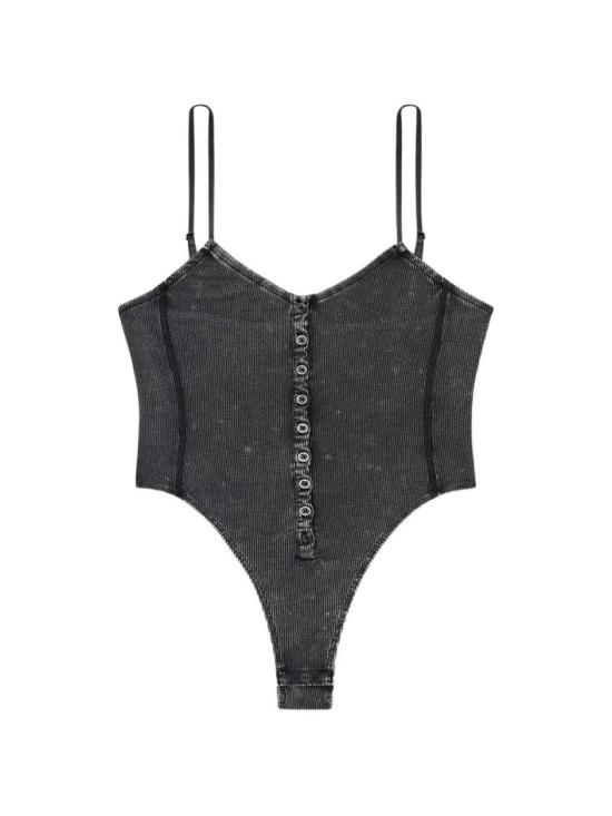 26SS 디젤 민소매 티셔츠 A20360 Black