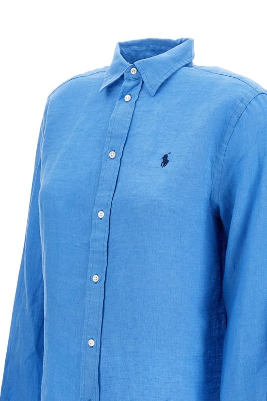 26SS 폴로 랄프로렌 포니 자수 리넨 셔츠 (211970730009) 211970730510BLUE - POLO RALPH LAUREN