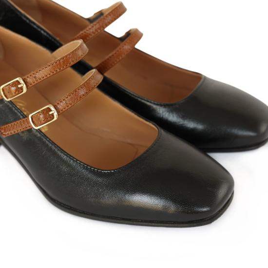 25FW 톤구 힐/펌프스 GITA Black - TON GOUT