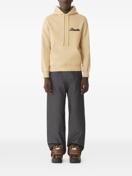 26SS 랑방 후드 티셔츠 RM HO0055 F305 P26 081 Neutrals - LANVIN