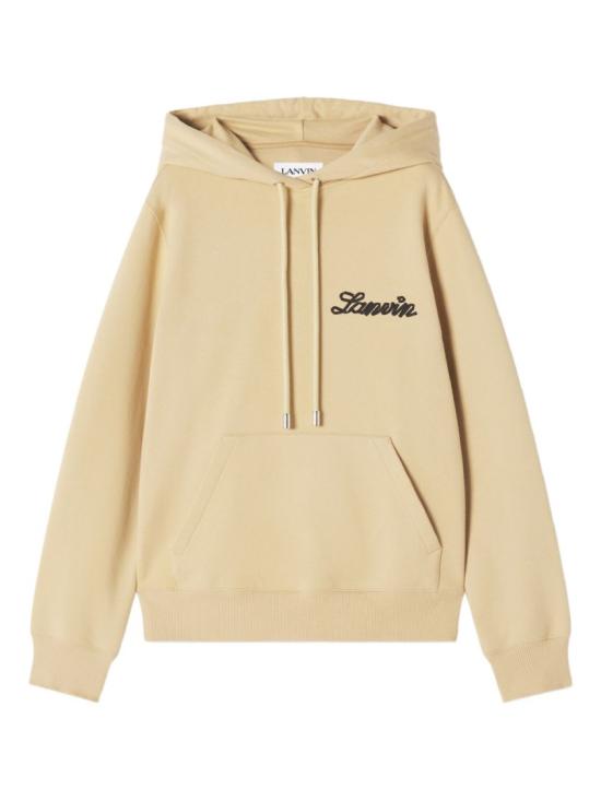 26SS 랑방 후드 티셔츠 RM HO0055 F305 P26 081 Neutrals