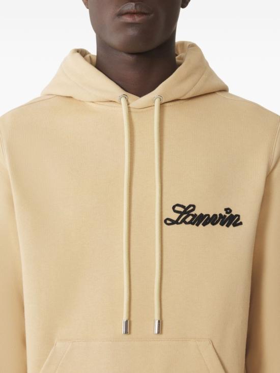 26SS 랑방 후드 티셔츠 RM HO0055 F305 P26 081 Neutrals - LANVIN
