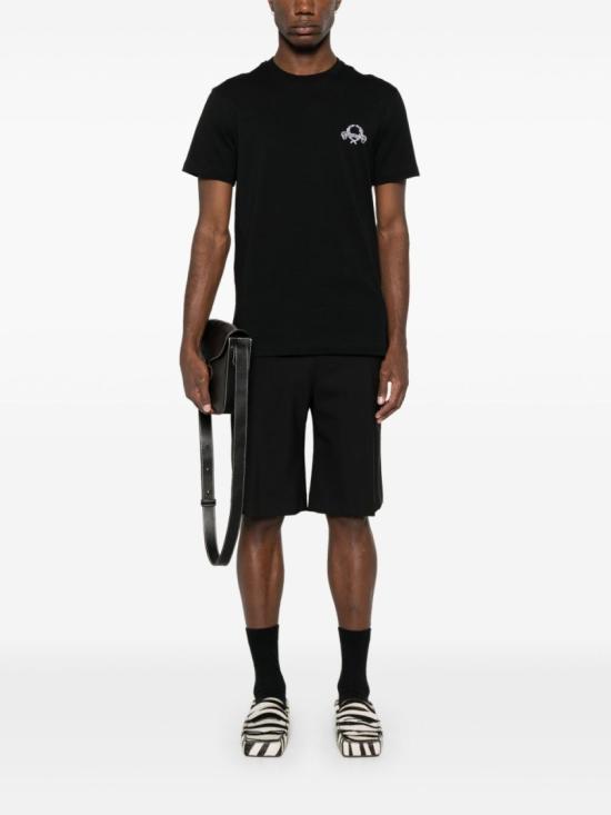 26SS 모스키노 반팔 티셔츠 A0718 0241 1555 Black - MOSCHINO