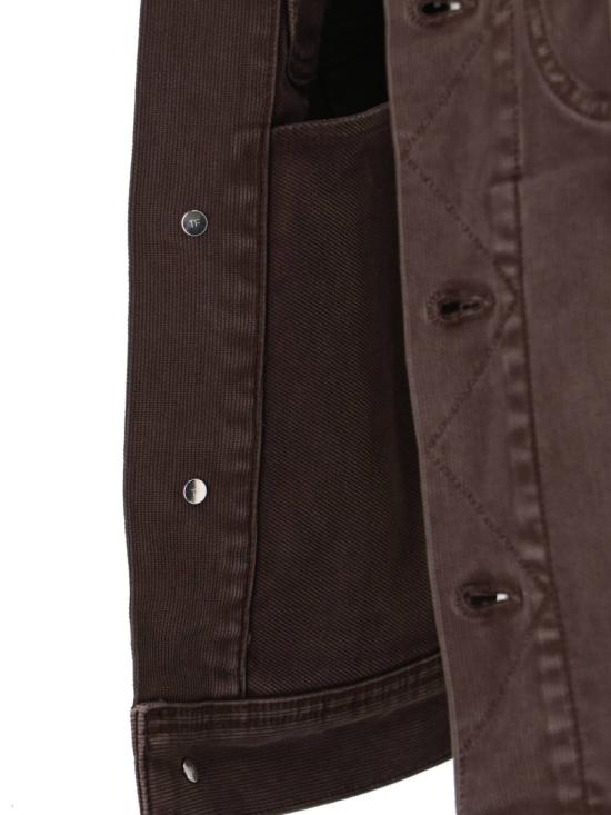 26SS 톰포드 데님 자켓 DJI001 DMC105EAY Brown - TOMFORD