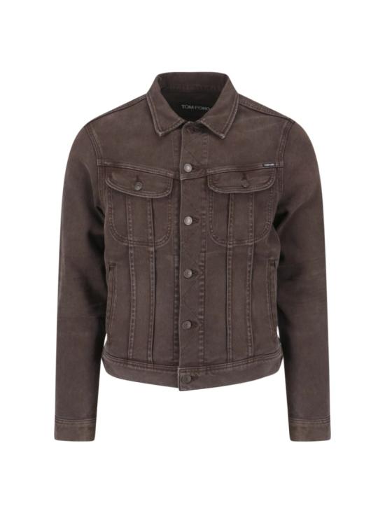 26SS 톰포드 데님 자켓 DJI001 DMC105EAY Brown