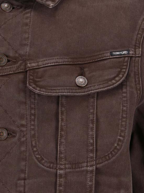 26SS 톰포드 데님 자켓 DJI001 DMC105EAY Brown - TOMFORD