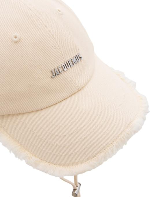  자크뮈스 볼캡 ACU00452AW00092110 White - JACQUEMUS