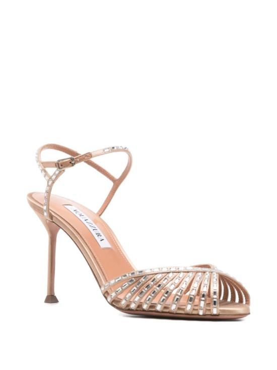 26SS 아쿠아주라 샌들 HMCMIDS0 SAT WND Neutrals - AQUAZZURA