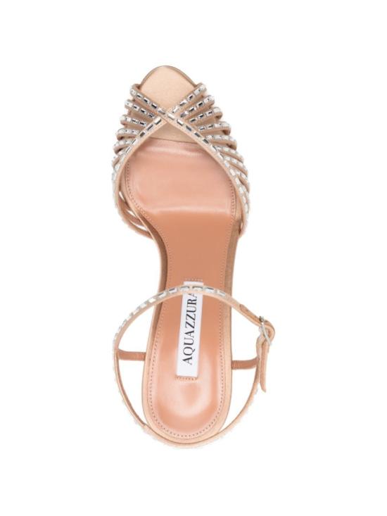 26SS 아쿠아주라 샌들 HMCMIDS0 SAT WND Neutrals - AQUAZZURA