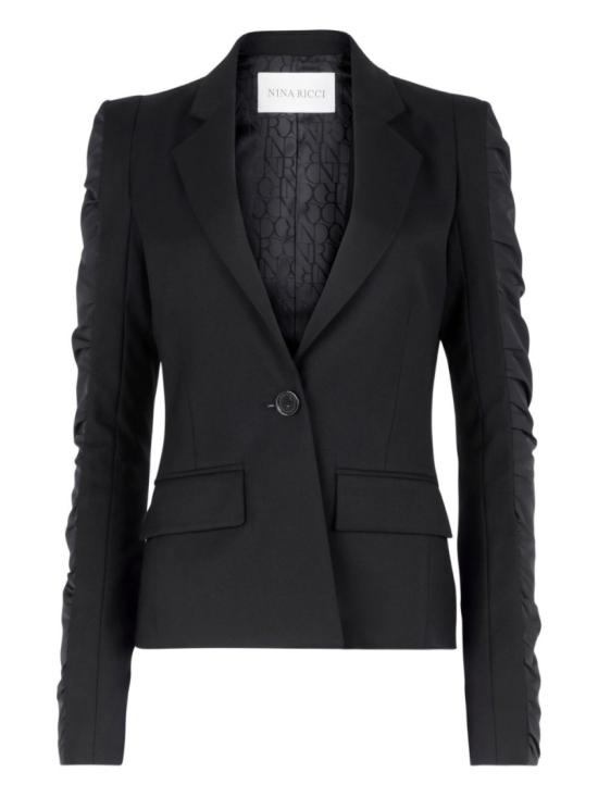 26SS 니나리찌 수트 자켓 26PCVE003 WV0323 U900 Black