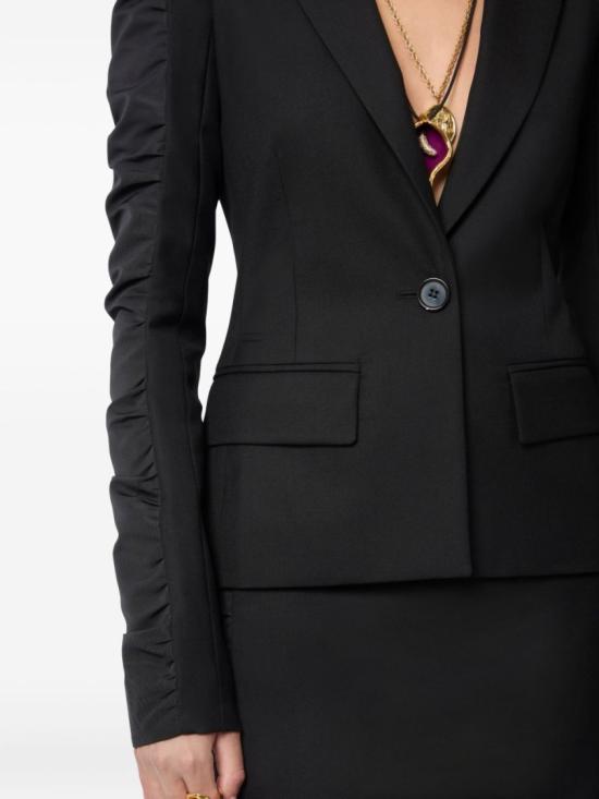 26SS 니나리찌 수트 자켓 26PCVE003 WV0323 U900 Black - NINA RICCI