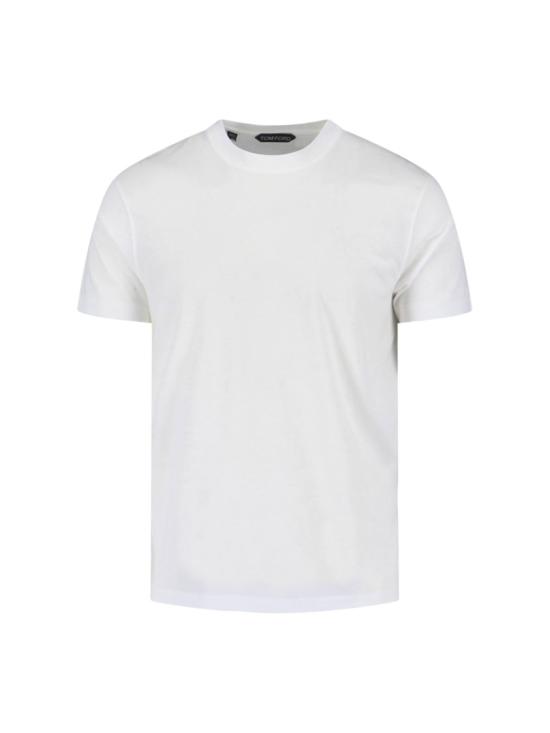 26SS 톰포드 반팔 티셔츠 JCS004 JMT012WAB White - TOMFORD