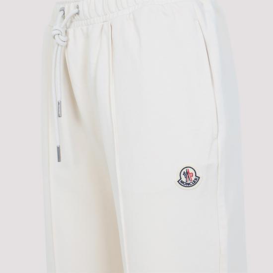 26SS 몽클레어 스트레이트 팬츠 L10938H00002 89B2V White - MONCLER