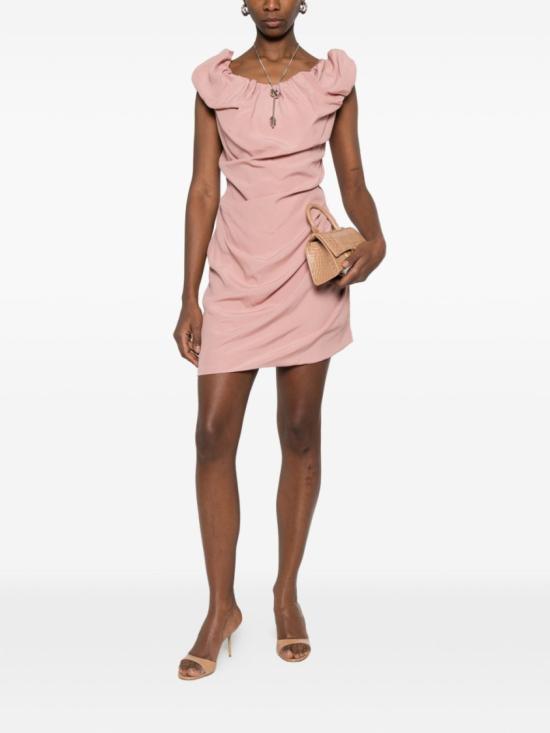 26SS 비비안웨스트우드 숏 원피스 110103AL W01CB G404 Pink - VIVIENNE WESTWOOD