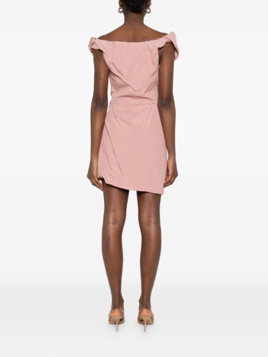 26SS 비비안웨스트우드 숏 원피스 110103AL W01CB G404 Pink - VIVIENNE WESTWOOD