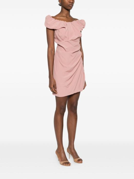 26SS 비비안웨스트우드 숏 원피스 110103AL W01CB G404 Pink - VIVIENNE WESTWOOD